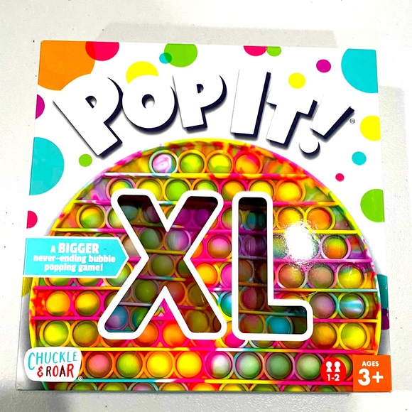 Toys Chuckle Roar Pop It Xl New In The Box 9x9x9 Poshmark